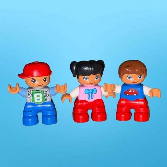 LEGO Duplo Creative Building Toys Boys & Girl Replacement Mini Figures 2" B22 - Picture 3 of 5